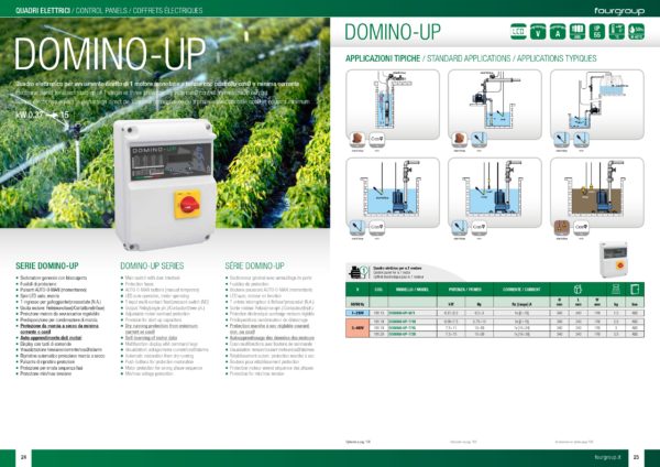 Domino-UP-M/3 HP Electronic panel FOURGROUP - Image 2